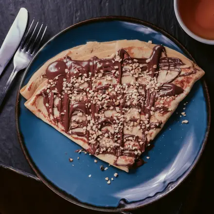 Crêpe nutella noisette